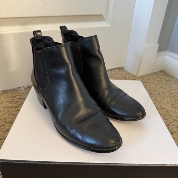 Sam Edelman Black ankle chelsea boots - Picture 2 of 5